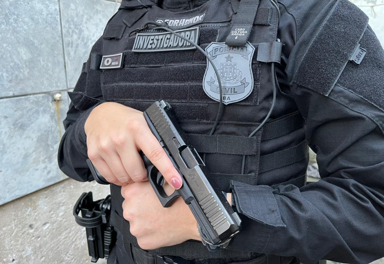 Ilustração de operação da Polícia Civil da Bahia